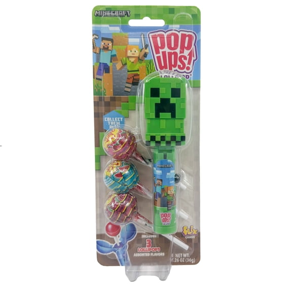 Flix Minecraft Pop Ups Lollipop