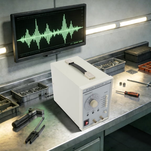 Flkoendmall 100KHz-150 MHz Signal Generator High Frequency Audio Signal Generator with Cable