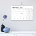 thumbnail image 1 of Fllostpr 2027-2028 Small Yearly Wall Calendar, 11.8"x8.3" 18 Month Letter Coil Hanging for Office Desk Home School Study Room, 1 of 9