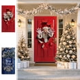 thumbnail image 1 of Fllostpr 35.4"x70.9" Christmas Santa Door Cover, Curtain Decor for Front Door Wall Dining Table Indoor, 1 of 6