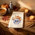 thumbnail image 1 of Fllostpr Kitchen Vintage Pumpkin Dish Towel, 15.8x23.6" Soft Absorbent Fast Drying Thanksgiving Decor for Kitchen Dining Counter Sink Washing, 1 of 6