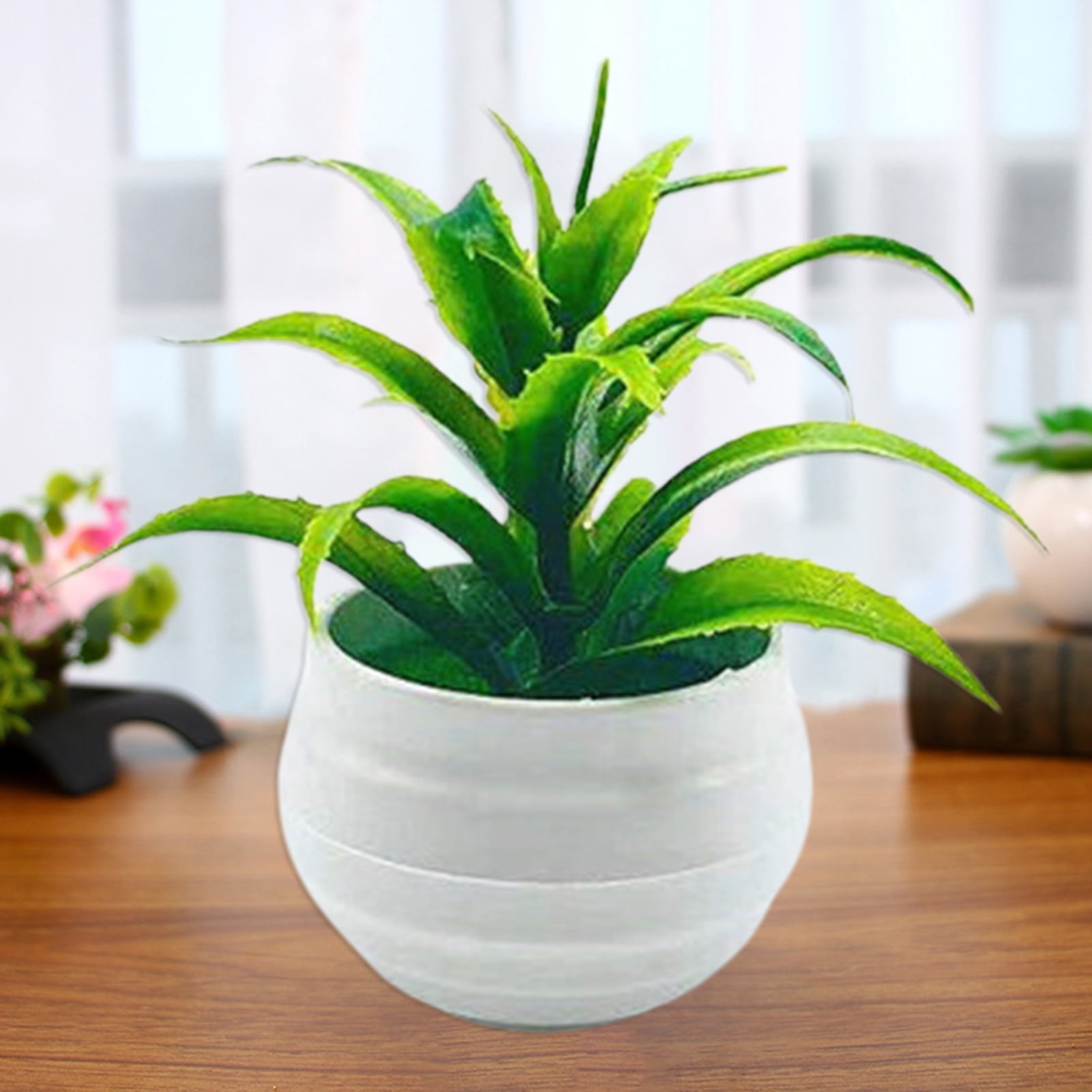 Flm Artificial Plant Decorative Fresh Keeping Plastic Ornamental Mini