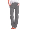 thumbnail image 1 of Flmaly vacation outfits for women High Waistband Women's Cotton Linen Pants Solid Color Drawstring Casual Wide Leg Long Pants Casual Trousers Pocket Vacation Outfits, 1 of 5