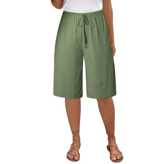 Flmaly vacation outfits for women High Waistband Women's Wide Leg Pants Casual Wide Leg Lightweight Loose Palazzo Pants Trouser With Pockets Vacation Outfits