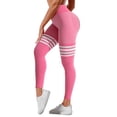 thumbnail image 1 of Flmaly wide leg pants woman Soft and breathable Women's Striped Outdoor Leggings High Waisted Hip Yoga Running Pants High Waist Yoga Pants, 1 of 5