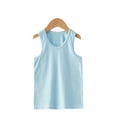 thumbnail image 1 of Flmei 3-15T Girls Camisole Tank Tops for Toddler Kids Sleeveless Undershirts Comfy Cotton Summer Underwears for Juniors, 1 of 9
