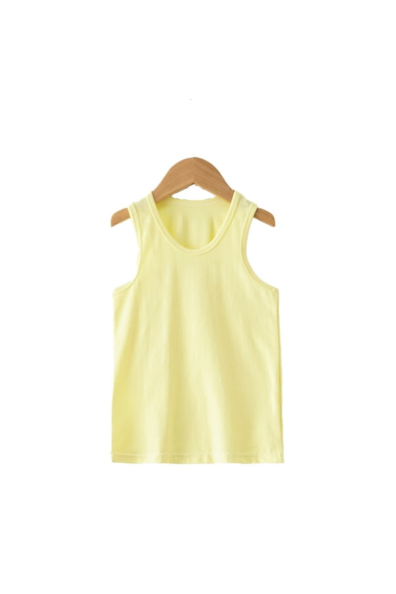 3-15T Girls Camisole Tank Tops for Toddler Kids Sleeveless Undershirts Comfy Cotton Summer Underwears for Juniors