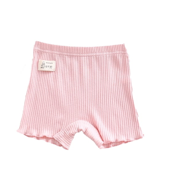 Flmei Kids Toddler Baby Girls Bike Shorts Summer Cotton Safety Pant Soft Breathable Briefs 2-9T