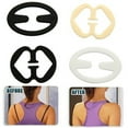 thumbnail image 1 of Hevirgo 10Pcs Bra Fastener Ergonomic Design Multi-Function Plastic Women Bra Straps Holder Sewing Supplies, 1 of 3