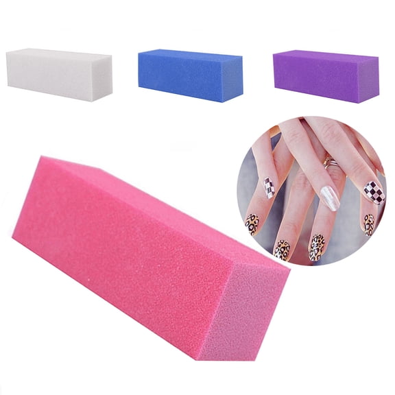 Hevirgo 10Pcs Nail Manicure Buffing Sanding Buffer Block Files Salon Art Polisher Tool