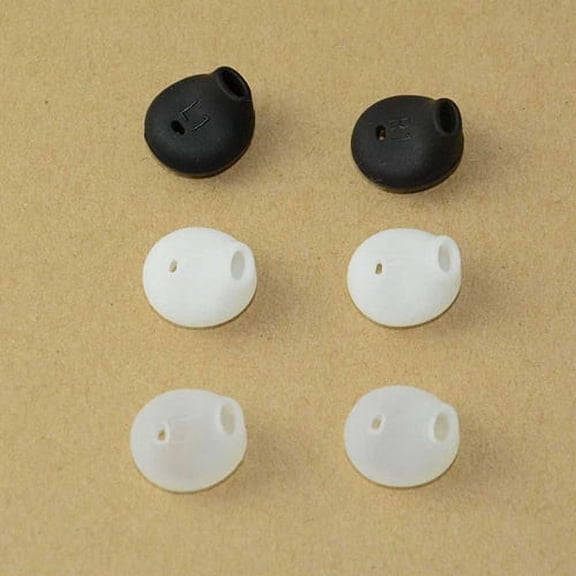 Hevirgo 4 Paris Earbuds Eargels for Active Galaxy S6 S7 Edge Level U Earbud Ear Tip Gel 4pair White