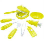 Hevirgo 9Pcs/Set Kids Educational Dental Scene Teaching Brushing Game Toys