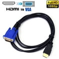 thumbnail image 1 of Flmtop DOONJIEY 1080P HDTV to VGA Male 15Pin Adapter Connector Cable for PC TV, 1 of 5