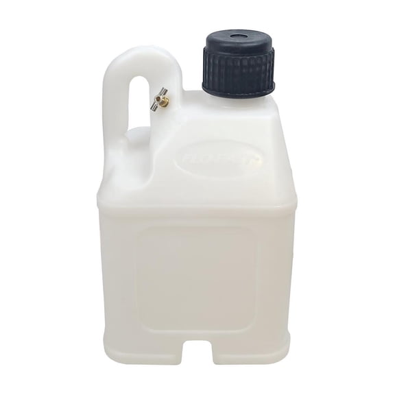 Flo-Fast 50103 Polyethylene 5 Gallon Utility Jug, White