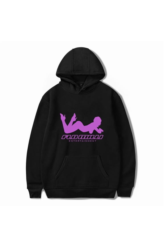 Flo Milli ENTERTAINMENT Merch Hoodies For Men/Women Unisex Long Sleeve Sweatshirt Pullover Hooded Streetwear