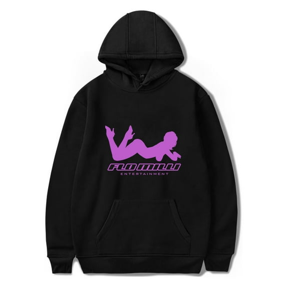Flo Milli ENTERTAINMENT Merch Hoodies For Men/Women Unisex Long Sleeve Sweatshirt Pullover Hooded Streetwear