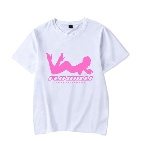 Flo Milli EntertAinment Merch T-Shirt For Women/Men Unisex Casual O-neck Short Sleeve Tshirt Streetwear Top