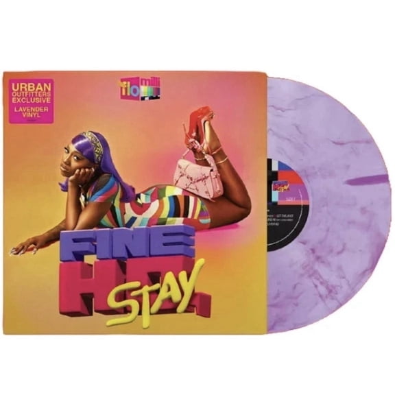 Flo Milli  Fine Ho, Stay Lavender LP Vinyl Urban Outfitters Exclusive 2022