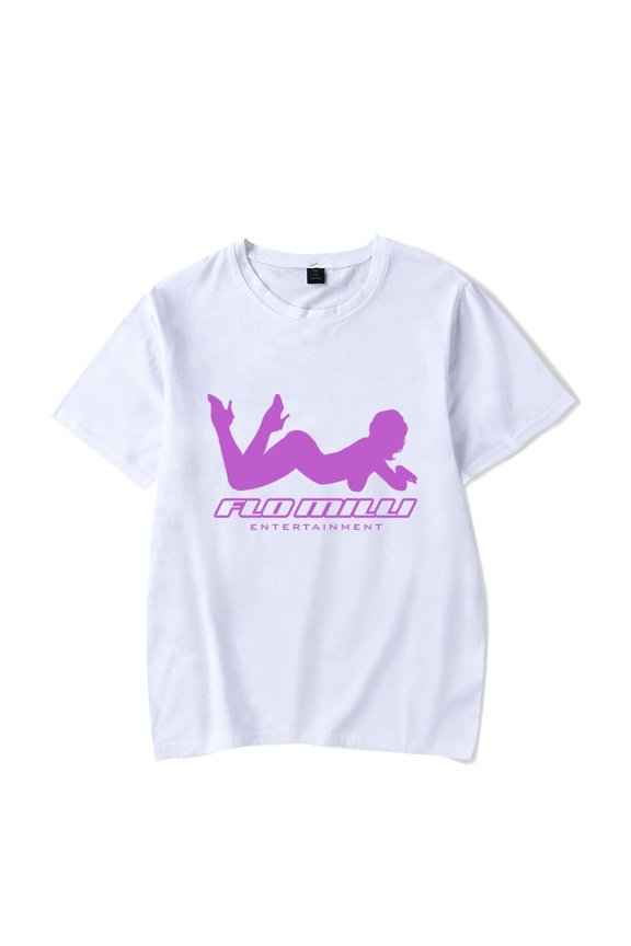 Flo Milli T-Shirt EntertAinment Merch For Women/Men Unisex Casual O-neck Short Sleeve Tshirt Streetwear Top