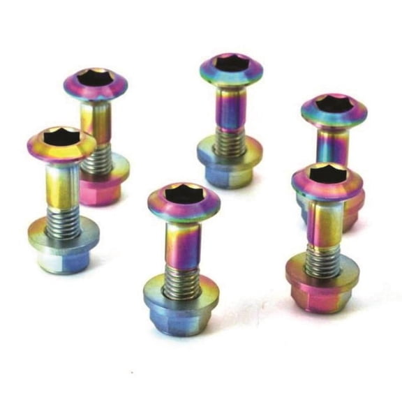 Flo Motorsports FLO701JET Titanium Sprocket Bolts - Jet