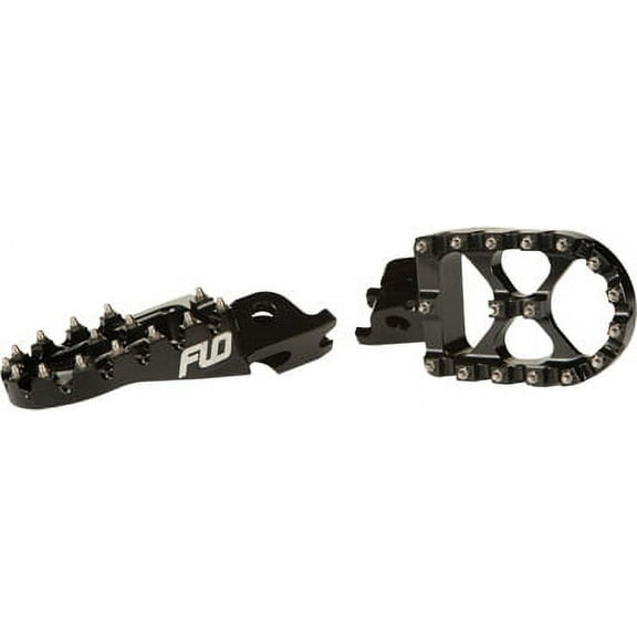 Flo Motorsports FPEG-792BLK Pro Series Footpegs - Black