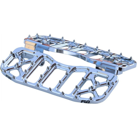 Flo Motorsports FPEG-800V5CR V5 Moto Floorboard - Chrome