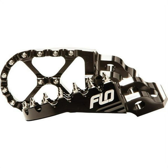 Flo Motorsports Pro Series Foot Pegs Black Fits Yamaha Yz250F Yz450F Wr Fpeg-793Blk FPEG-793BLK