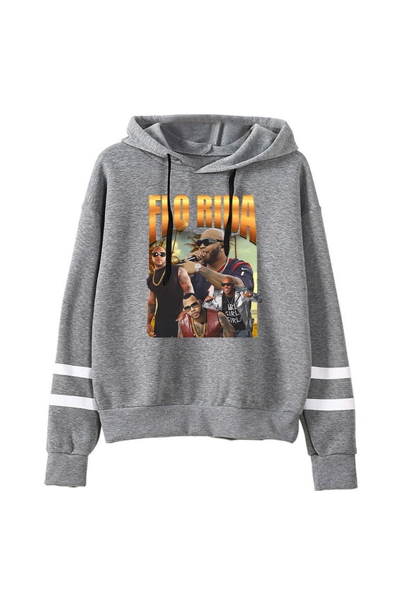 Flo Rida 2025 Tour Merch Men/Women Hooded Sweet Streetwear Hooded Long Sleeve