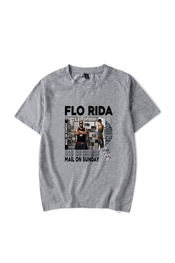 Mail on Sunday Cotton Hip Hop Streetwear Crewneck Short Sleeve Tee