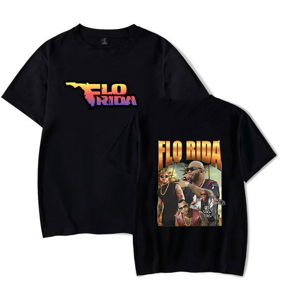 Flo Rida T-shirt Women Men Casual Short Sleeve Printed Fashion Cool Summer Tops Tee