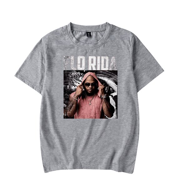 Flo Rida Tour 2025 T-Shirts Merch Women Clothes Trend Casual Short Sleeve Top