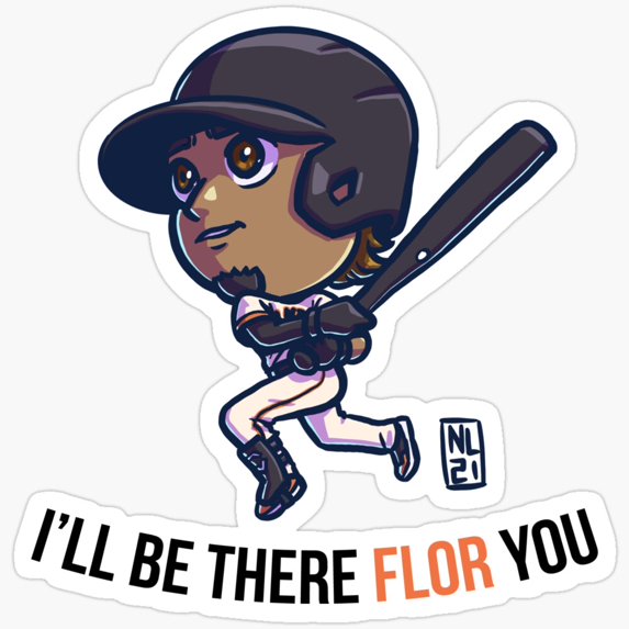 Flo Sticker Baseball Sticker, Football Sticker, Basketball Sticker, Sport Player Sticker, Phone Decal Water Bottle Stickers Car Decals