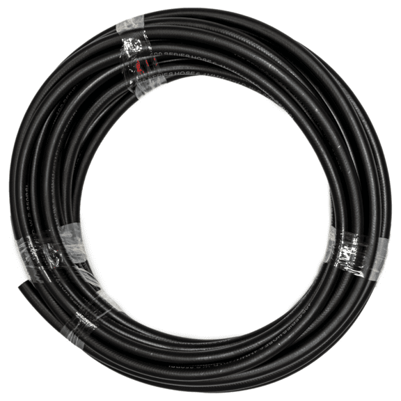Flo Supply 10AN Black Push-On Hose - 6 Ft.