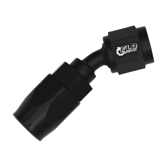 Flo Supply 4AN Cutter 30 Degree Swivel Hose End