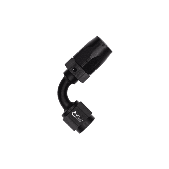 Flo Supply 4AN Cutter 90 Degree Swivel Hose End