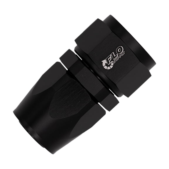 Flo Supply 4AN EZ Connect Straight Swivel Hose End
