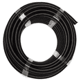 thumbnail image 1 of Flo Supply 6AN Black Nylon Covered Stainless Steel Braided Hose - Synthetic Rubber Liner - 25 Ft., 1 of 1