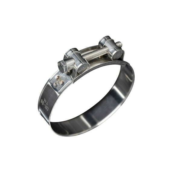 Flo Supply 74-79mm Stainless Steel T-Bolt Clamp