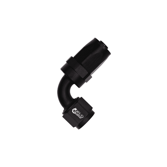 Flo Supply 8AN EZ Connect 90 Degree Swivel Hose End