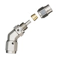 thumbnail image 1 of Flo Supply M10X1.5 Female 45 Degree to 3AN Hose End, 1 of 2