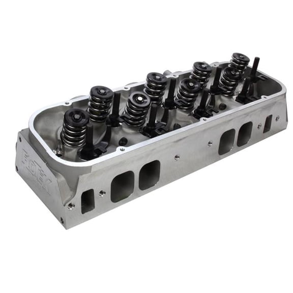 Flo-Tek 2.300 x 1.880 in. Valve Cylinder Head Assembly for Big Block Chevy 290 cc Intake & 112 cc Chamber