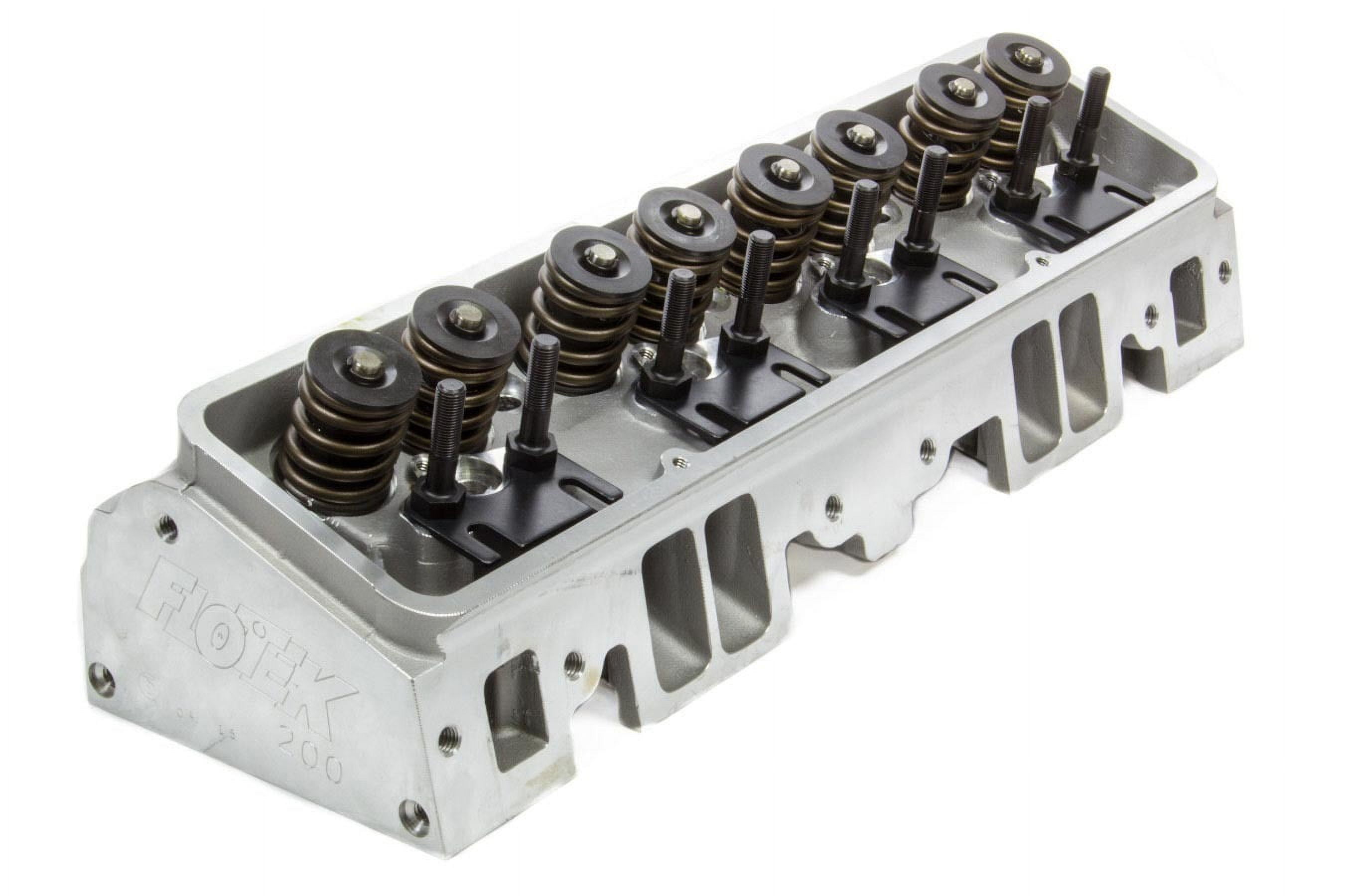 Flotek 101-505 180cc Aluminum Cylinder Head 64cc 2.02/1.60 A/P Assembled SBC Flotek 101-505 180cc Aluminum Cylinder Head 64cc 2.02/1.60 A/P Assembled SBC