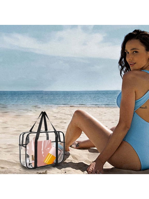 Back to School Home Essentials Beach Bags Sandproof Dry And Wet Separation Swimming Bag Mesh Beach Bag For Swim Pool Bag Beach Tote Bag Grocery Storage Net Bag Graduation Gifts