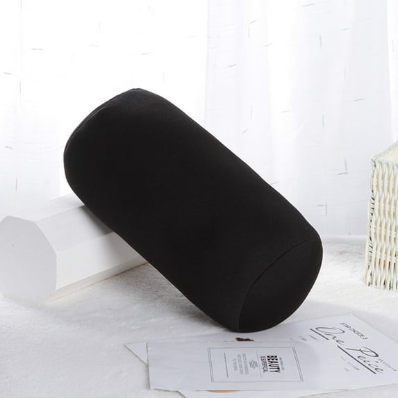 FloHua Decorative Pillows Cylinder Memory Foam Roll Cervical Bolster Round Nap Neck Cushion