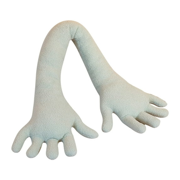FloHua Decorative Pillows Funny Fleece Hand Pillow Cushion Plush Toy Long Pillow Sleeping Leg Pillow