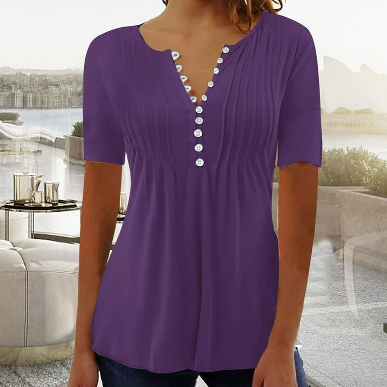 Casual Simplicity Solid Slit O Neck Short Sleeve Two Pieces Casual Simplicity Solid Slit O Neck Short Sleeve Two Pieces