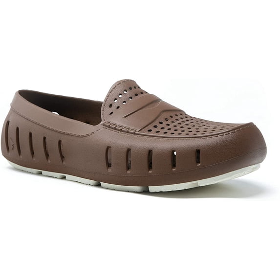 Floafers Country Club Driver Mens Water Shoes, Functional and Stylish EVA Foam, Waterproof, Lightweight, Sectional Traction, Comfortable, Classy Anti-Slip Indoor and Outdoor Shoes, Floats on Water