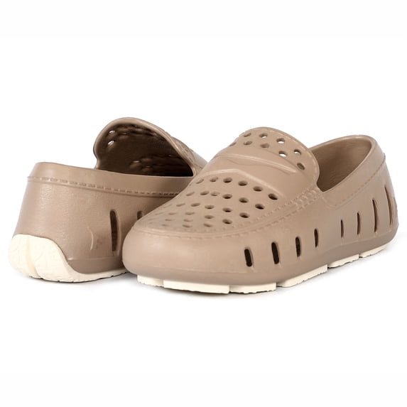Floafers Kids Unisex Prodigy Driver, Portabella/Coconut, 10 Toddler Medium