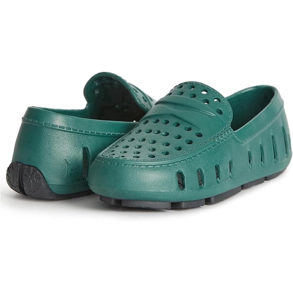 Floafers Kids Unisex Prodigy Driver, Forest Green/Asphalt, 5 Toddler Medium