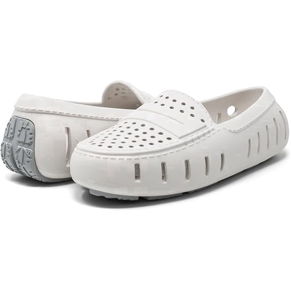 Floafers Posh Driver 2.0 Bright White/Harbor Mist Gray 8 M